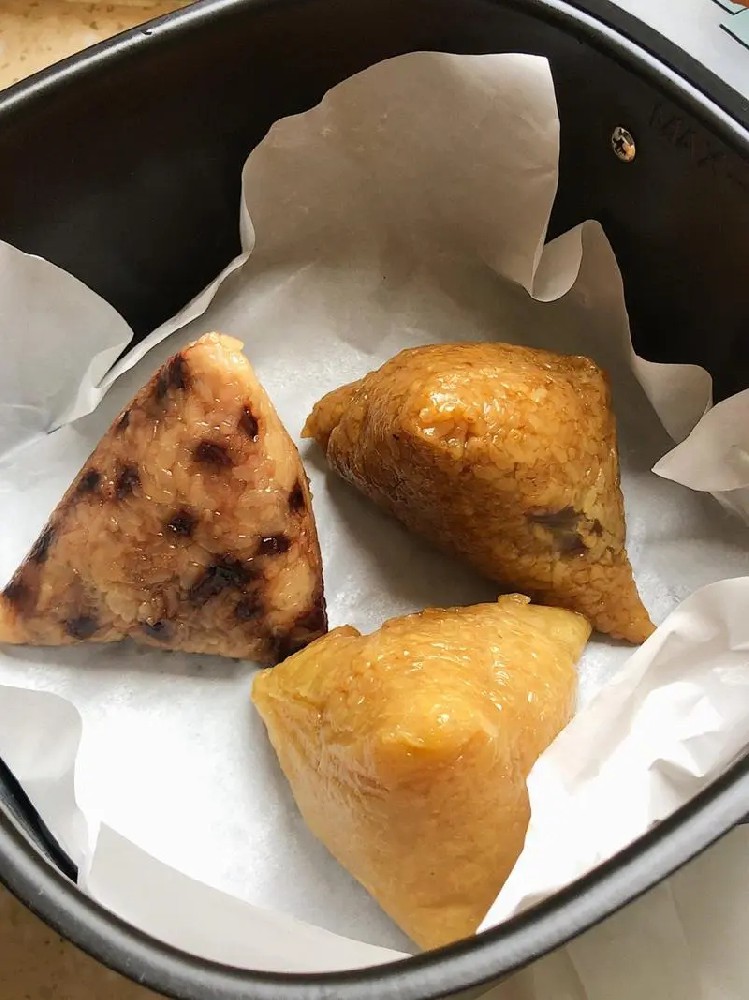 空气炸锅烤粽子的新吃法，美味又健康！